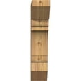 thumbnail image 2 of Ekena Millwork 5 1/2"W x 18"D x 26"H Olympic Slat Smooth Bracket, Western Red Cedar, 2 of 4