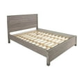 thumbnail image 5 of Pemberly Row Modern Solid Wood Full Platform Bed in Driftwood Gray, 5 of 8