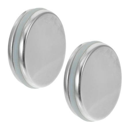 WORGEOUS  2 Pcs Faucet Hole Cap Washbasin Flap Stopper Round Sink Plug