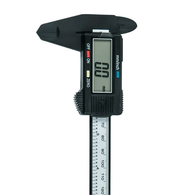 Diameter Measuring Caliper,Plastic Electronic Caliper LCD Digital Display Caliper Electronic Caliper Stylish and Modern