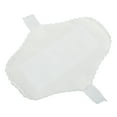 thumbnail image 2 of Riousery 4PCS Washable Menstrual Pad Leak Proof Breathable Pure Cotton Reusable Sanitary Pad Universal for Women (7.28 inches / 18.5 cm), White, Size S, 2 of 10