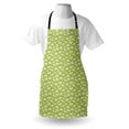 thumbnail image 4 of Cattle Apron, Style Cartoon of Bovines as Repeating Pattern on Green Meadow, Unisex Kitchen Bib with Adjustable Neck for Cooking Gardening, Adult Size, Apple Green Pale Orange, by Ambesonne, 4 of 4