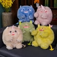 thumbnail image 4 of Muñeco De Juguete De Peluche De Dibujos Animados Lindo Pequeño Monstruo Muñeco De Peluche Sofá Para Dormir Almohada Para Chico Regalo Para Niños Inevent FN006827-04, 4 of 6