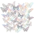 thumbnail image 1 of GOOHOCHY 72 mariposas decorativas 3D para pared, decoración de mariposas DIY, calcomanías de mariposas, 1 of 8