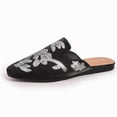 thumbnail image 6 of Xucatan Women's Sparkly Sequin Flat Sandals, Slip On Mule Slippers with Abstract Design, Plus Size Elegant Evening Wear Gift, 6 of 9