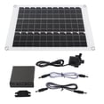 thumbnail image 2 of Solar Water Fountain Pump Kit, 20W  Circulation Powerful Submersible 12V Solar Fountain Pump Kit 800L/H  for Garden Hydroponic, 2 of 7