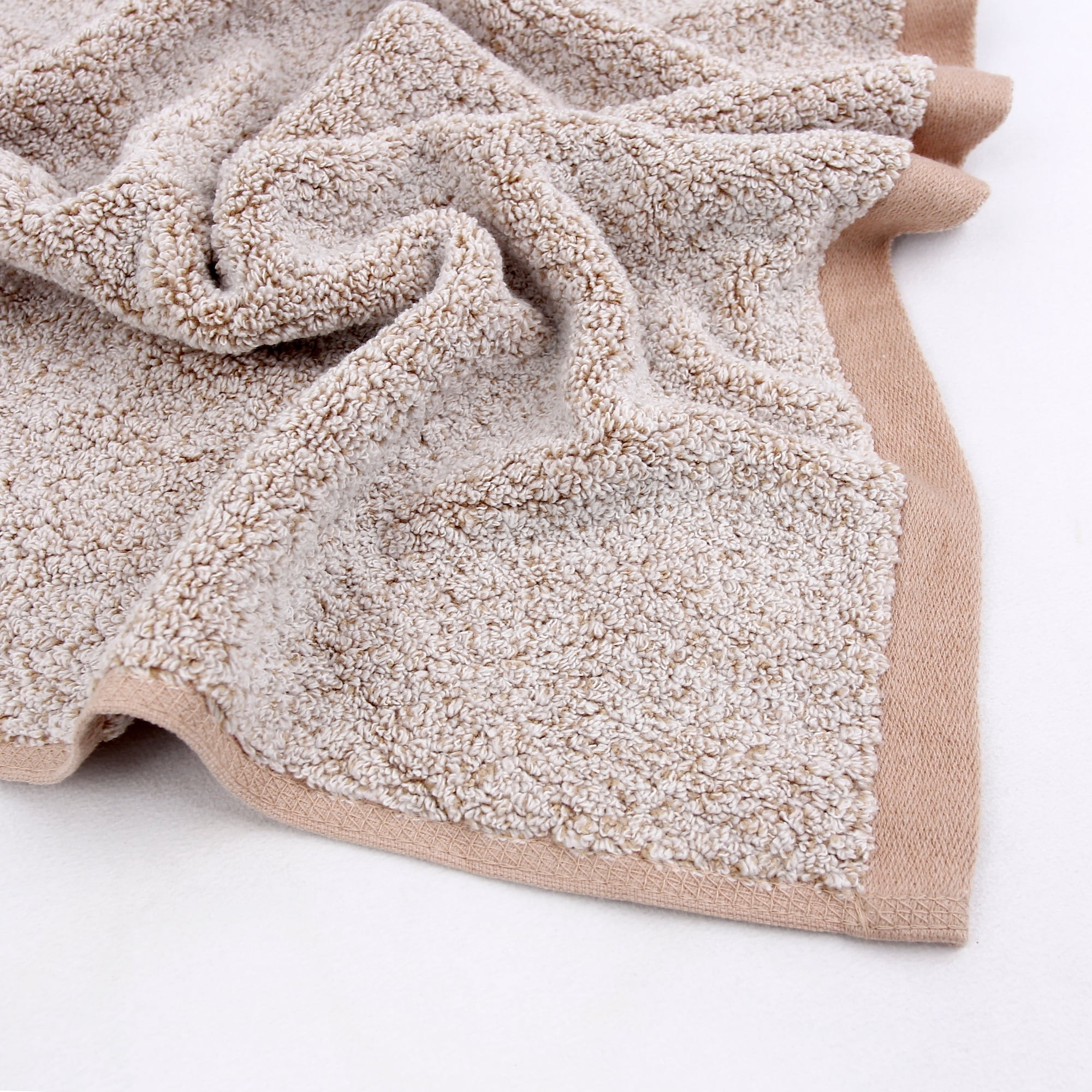 Fabreware FBT-008-B-7 Brown Cotton Yarn-Bath Towel- 6pc