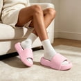 thumbnail image 6 of Agkizg Women Bathroom Slippers, Shower Shoes, One Strap Slide Sandals Cushioned Casual Indoor Outdoor Daily Slippers, 6 of 7