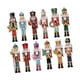 thumbnail image 5 of 12 figuras de cascanueces, decoraciones de madera para cascanueces, decoración navideña, estatuas de cascanueces de madera para sala de estar, 5 of 9