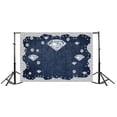 thumbnail image 3 of Yeele 7x5ft Diamond Denim Style Backdrop for Photography Jeans Inlaid Rhine Background Birthday Party Decoration, 3 of 4
