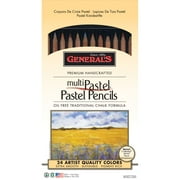 Generals Pastel Pencil 24-Color Set