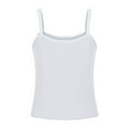 thumbnail image 4 of Timegard Going out Tops for Women Lace Strap Square Neck Slim Fitting Crop Tank Top Comfy Camis Fashion, 4 of 6