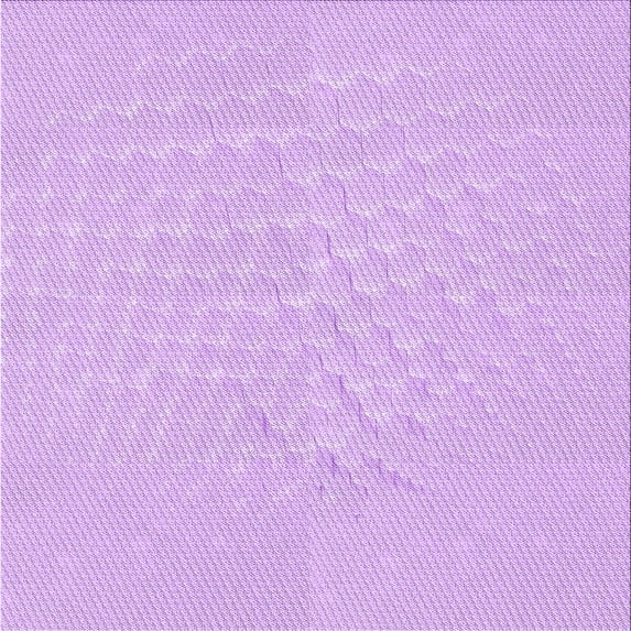 Ahgly Company Machine Washable Indoor Square Transitional Heliotrope Purple Area Rugs, 4' Square