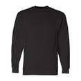 thumbnail image 1 of Bayside Adult 9.5 oz., 80/20 Heavyweight Crewneck Sudadera XL NEGRO Ropa junto a la bahía 1102, 1 of 1