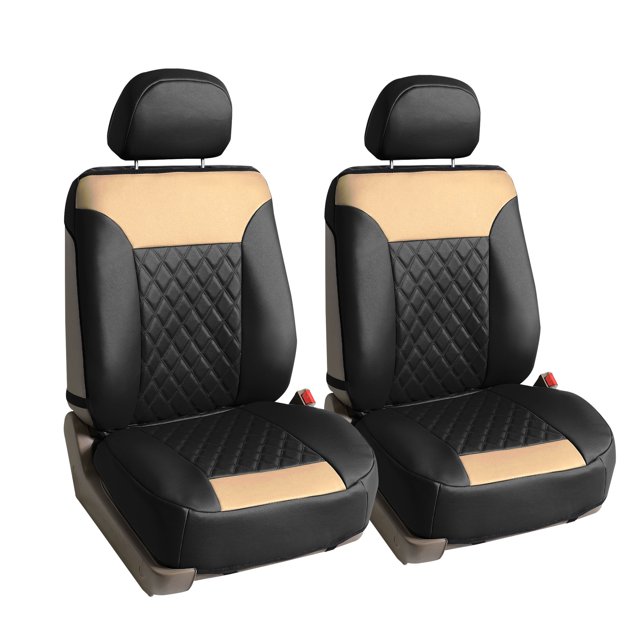 Deluxe Diamond Pattern Seat Cushions For Car Truck SUV Van - Front Seats