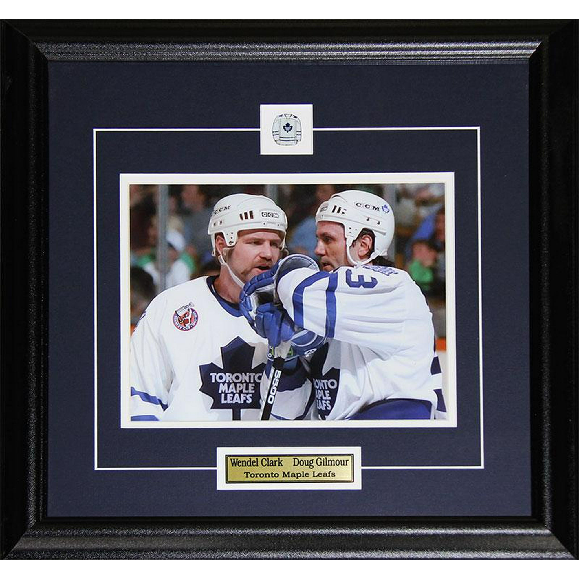 Wendel Clark Framed Autographed Toronto Maple Leafs 8X10 Photo