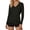 Black-workout clothes, variant on Rash Guard for Women V Neck UPF 50+ Long Sleeve Shirts Sun Protection Quick Dry Hiking Swim Shirt with Pockets