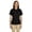 Black, variant on M200W Ladies Cotton Polo Shirt - White - X-Large