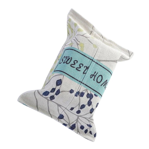 Estuche para caja de pañuelos, servilleta de papel de lino, bolsa, estuche para huéspedes del hotel, en el hogar 04 Macarena Estuche para pañuelos de lino