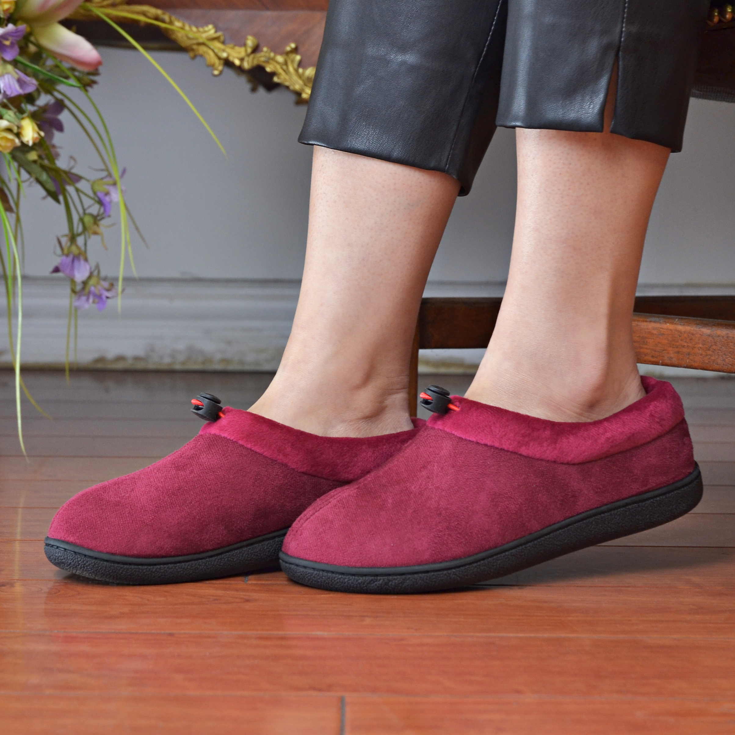 Women's Comfort Memory Foam Suede 