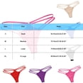 thumbnail image 3 of HOMBOM Thong Lace Panties for Women Sexy Pink Seamless Breathable Underwear for Women S, 3 of 5