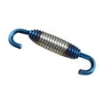 thumbnail image 1 of Tuyau d'Échappement de Moto Ressort 304 Acier Inoxydable Haute Performance Accessoire Robuste Durable pour Moto ATV 58mm Bleu Argent, 1 of 8