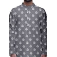 thumbnail image 4 of Atasi Cotton Long Kurta Pajama Set For Men Designer Casual Kurta Pajama Clothing, 4 of 5