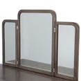 thumbnail image 4 of Michael Amini Roxbury Park Wood Vanity with Mirror in Slate Ash, 4 of 6