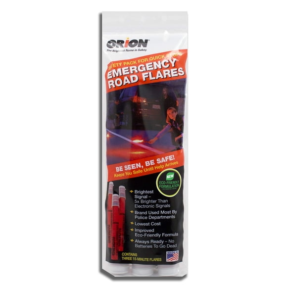Antorchas Orion Safety Products 3153-08 de 3 a 15 minutos (1 paquete de 3 bengalas), modelo número 3153-08