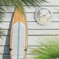 thumbnail image 6 of La Crosse 433-3841MV1T 15.75 inch Indoor/Outdoor Quartz Wall Clock w/Temp - Changes in Latitudes, 6 of 7