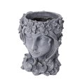 thumbnail image 1 of Merkmak Pot de Fleur en Résine Déesse avec Trou de Drainage, 1 of 6
