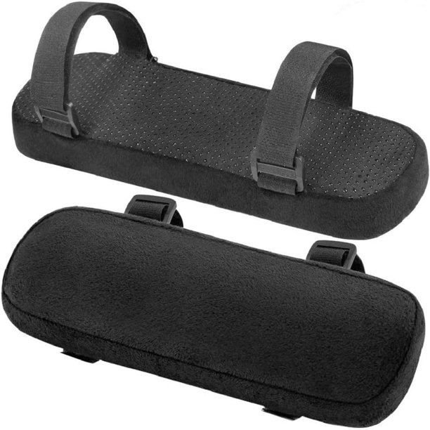 Number One Armrest Pad 2pcs Padded Cushion Universal Arm Rest Pads With Adjustable Hook Loop Fastener Elbow Pillow Memory Foam Chair Covers For Office Wheelchair Gaming Com Number One Armrest Pad 2pcs Padded, Arm Rest Cushion