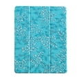 thumbnail image 6 of JYtrend Smart Slim Case for iPad Air 5th 4th Generation 2022 2020 10.9 Inch with Pencil Holder, Protective Cover Trifold Stand for iPad Air 4 5 (Embossed Blue Flower), 6 of 8