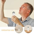 BESTYASH Versatile White E27 Light Socket Adapter Extender Plastic Bulb ...