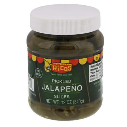 Ricos Pickled Jalapeno Slices - 12 oz (Packaging May Vary)