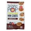 SkinnyPop Popcorn Mini Cakes, Cinnamon & Sugar, 5 Oz