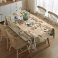 thumbnail image 2 of Brown Camo Speckled Pattern Rectangle Tablecloth 60"x84",Waterproof Polyester Rectangle Table Cloth, Wipeable Spillproof Polyester Tablecloth for Dining, Camping, Indoor and Outdoor, 2 of 5