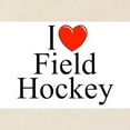 thumbnail image 2 of CafePress - I Love (Heart) Field Hockey Tote Bag - Unisex Canvas Tote Bag, Beige, 1-Piece, 2 of 7