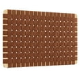 thumbnail image 3 of Modway Sparta Weave Tête de Lit Murale Simple en Cuir Végane Brun Naturel, 3 of 8