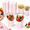 Pink-Gingham, variant on 250-Piece Blue Gingham Charcuterie Serving Set with 14 Oz Cups and Cocktail Picks