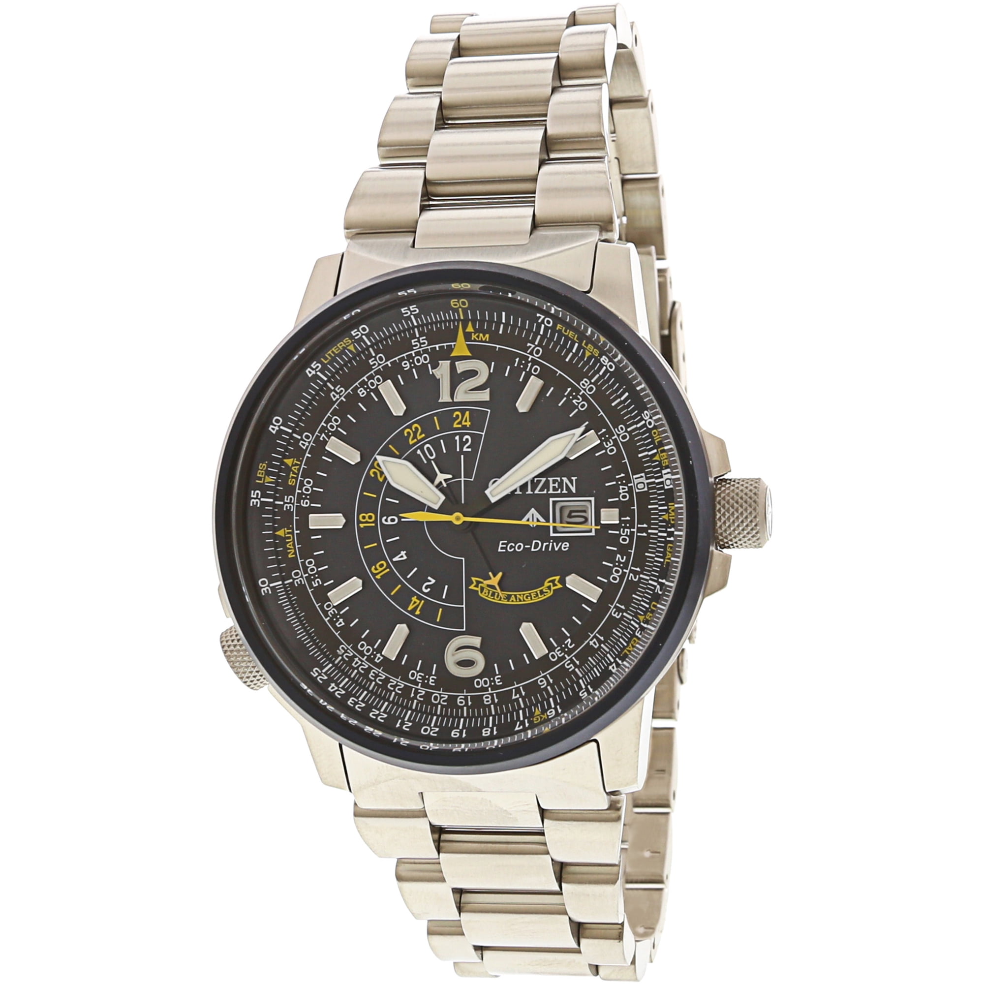 Citizen Men s Promaster Nighthawk BJ7006 56L Silver Stainless Steel Japanese Quartz Dress Watch Walmart