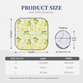 thumbnail image 3 of Windshield Sun Shade, Lemon Leaves Foldable Car Sun Shade Windshield For Front, 2 Pieces, 3 of 4