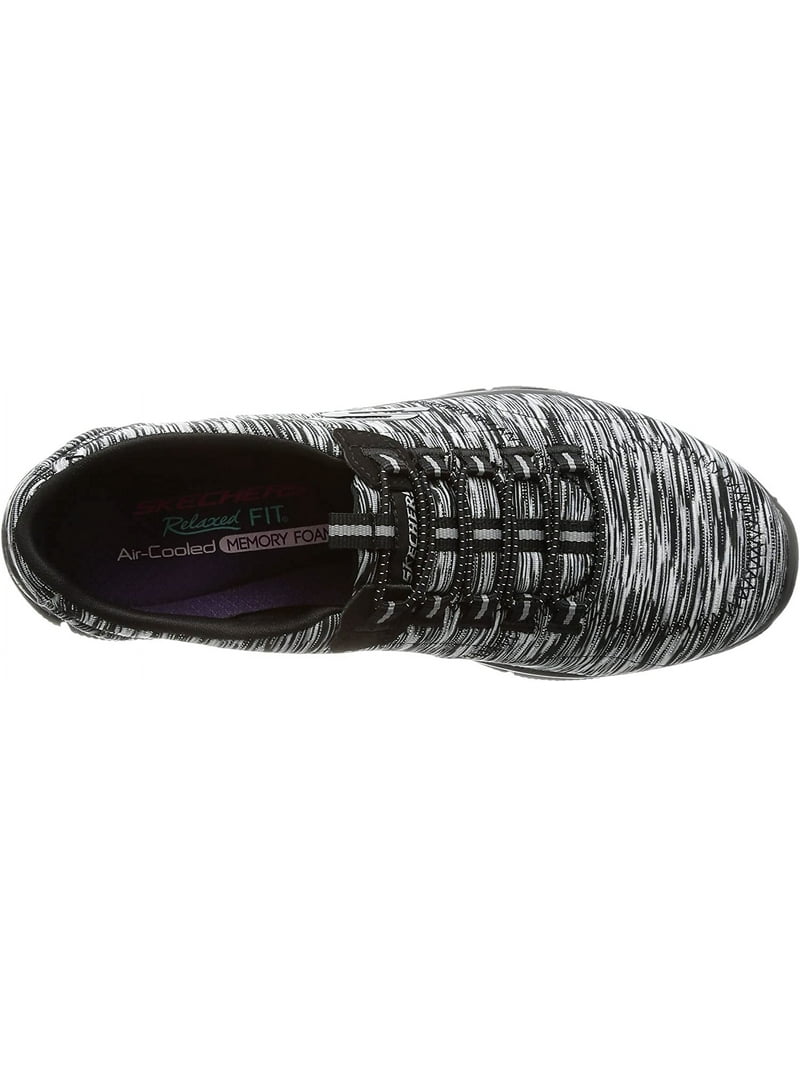 Women's Skechers Relaxed Fit Empire Game On Walking Shoe Black