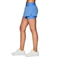 thumbnail image 5 of RBX Active Women's Laser Mesh Woven Running Short With Attached Inner Compression Short, 5 of 5