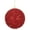Red, variant on Vickerman 4" Turquoise Tinsel Ball Ornament, 4 per Bag