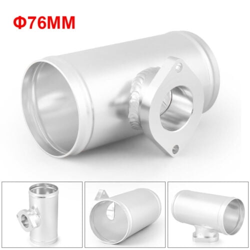 3" 76mm Turbo Adapter Aluminum Flange Pipe BOV Blow Off Valve For GD-RS FV RZ