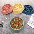 thumbnail image 3 of Pet Slow Feeder Bowl,  Anti-Choke Healthy Food Eating For Dogs Cats Puppies, 3 of 14