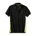 thumbnail image 1 of Aeropostale Polo Homme A87 Wick Away, Noir, Grand, 1 of 1