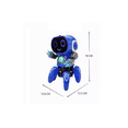 thumbnail image 4 of Juguete Robot Bailarín Con Luces Y Sonido AZUL, 4 of 4