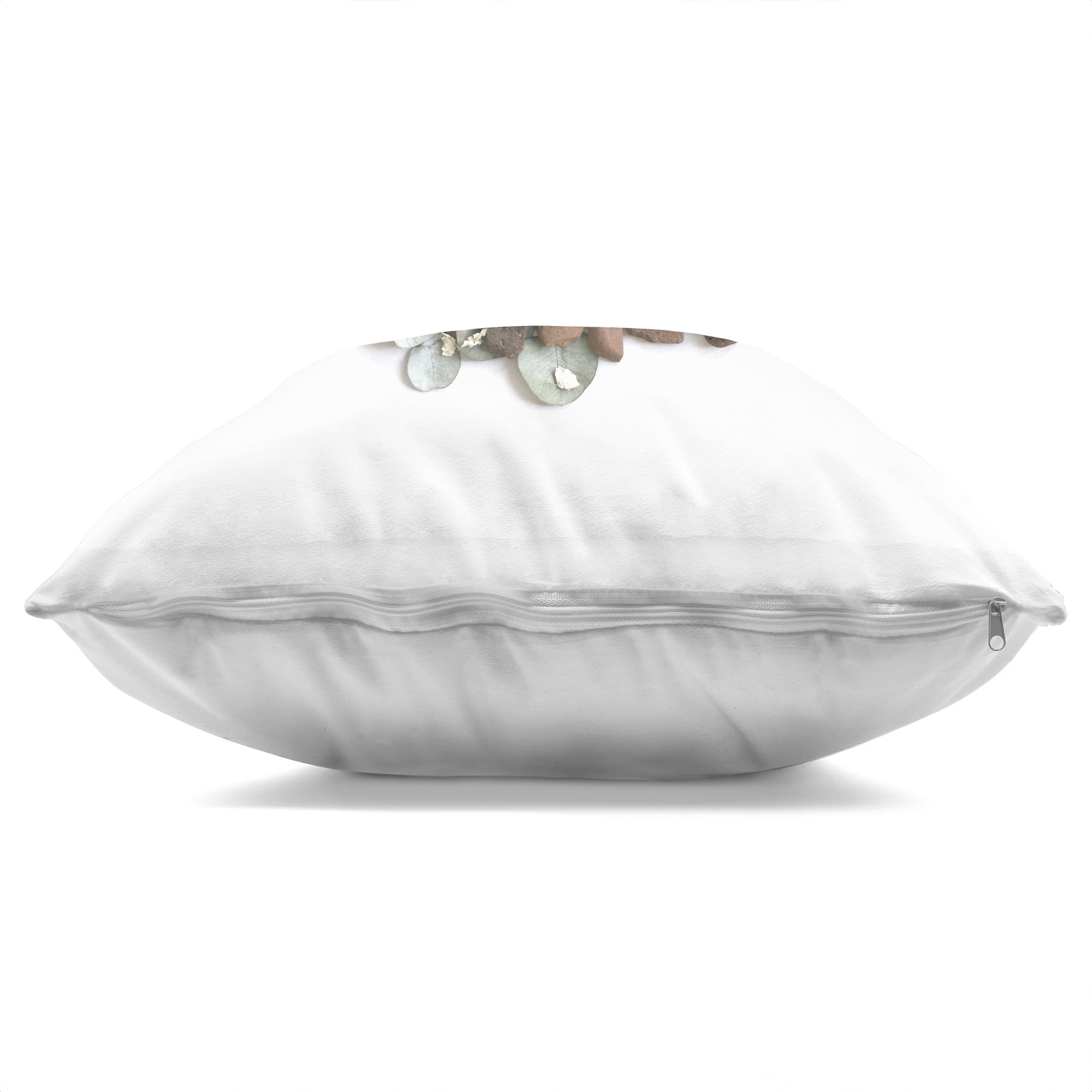 Stupell Industries Eucalyptus & Pebbles Spiral Decorative Printed Throw Pillow, design by Beth Adoette, 18 x 7 x 18